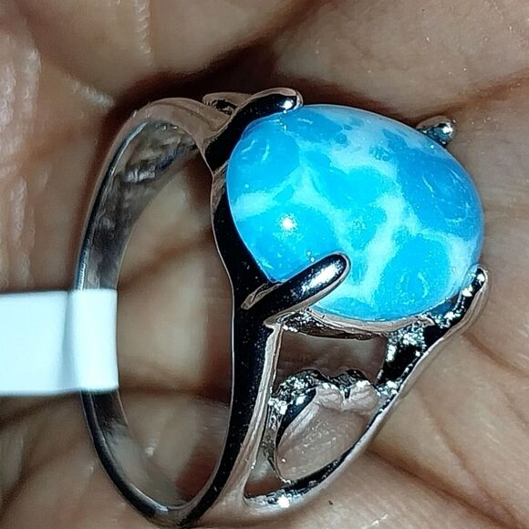 boutique Jewelry - Vintage natural stone ring for women sz 9